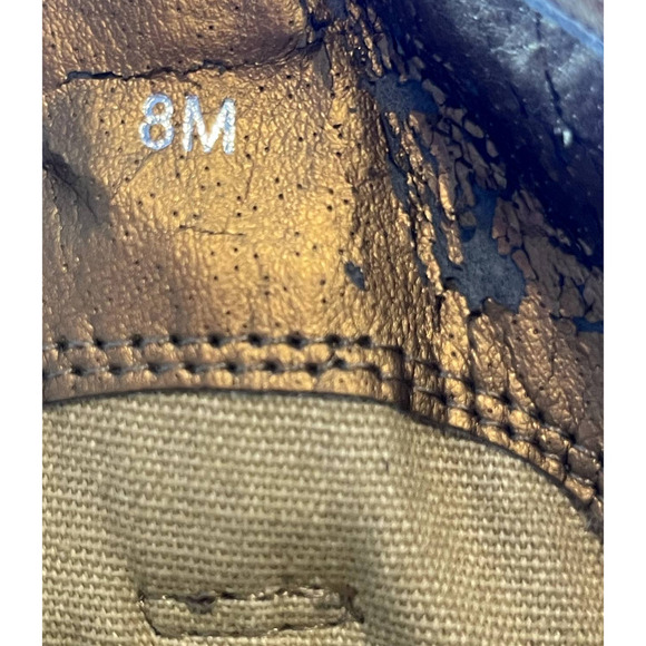 Coconuts Women's‎ Brown Bindi Studded Saddle Buckle Boots Shoe Size 8 - Picture 9 of 9